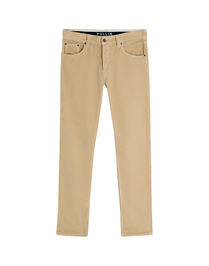 pantalon regular gravel PULLIN en coton