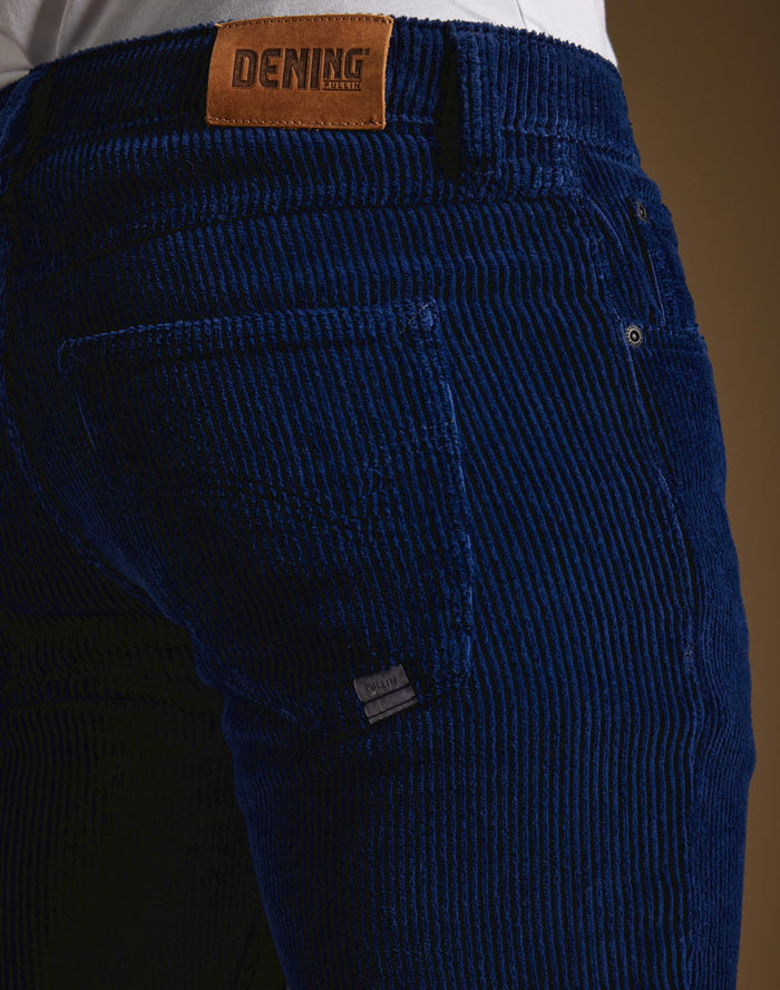 pantalon regular roygtblue PULLIN en coton