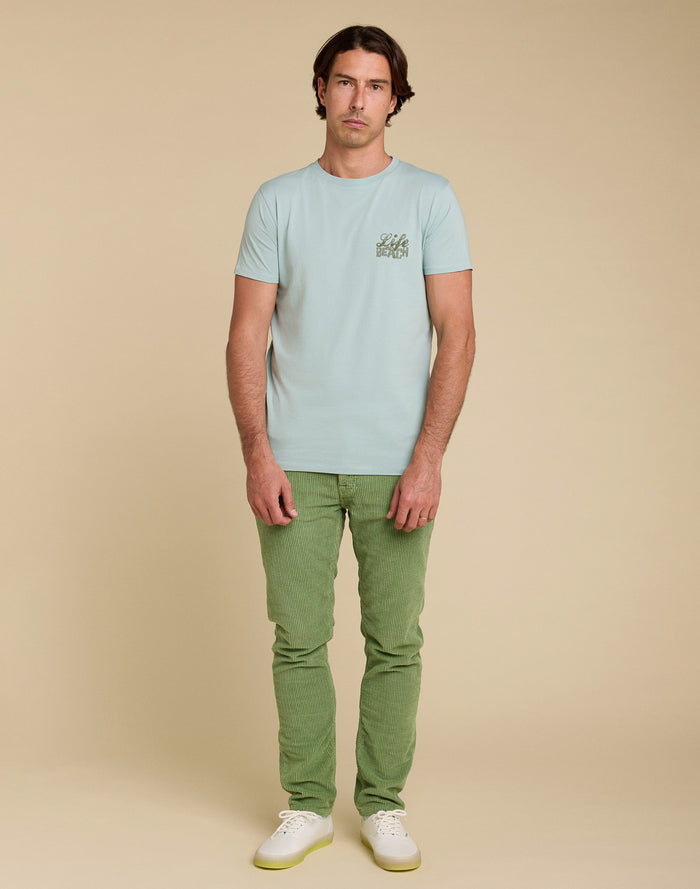 pantalon regular royshade PULLIN en coton