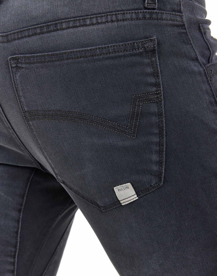 pantalon straight dirth PULLIN en coton