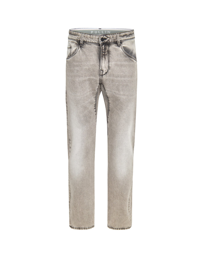 pantalon straight dirty PULLIN en coton