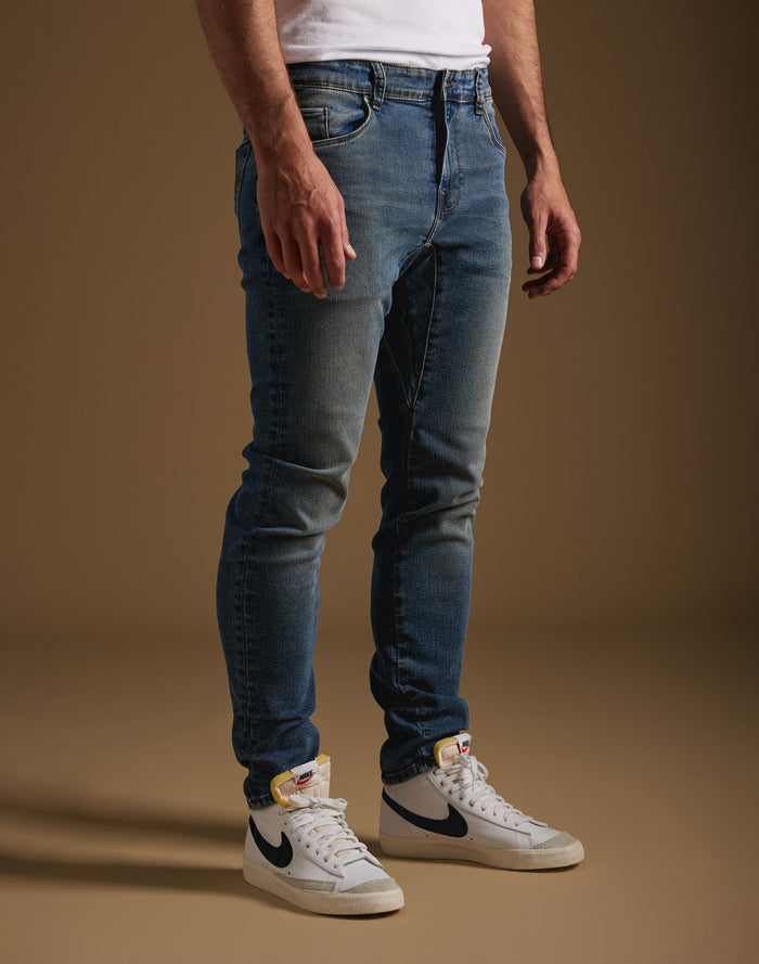 pantalon straight evel PULLIN en coton
