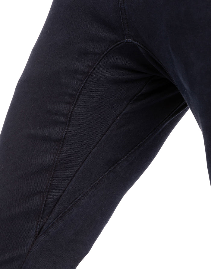 pantalon straight indigo PULLIN en coton