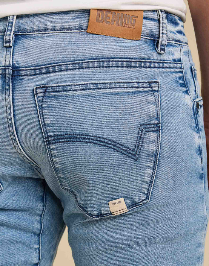 pantalon straight light PULLIN en coton