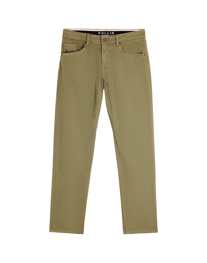 pantalon straight oil PULLIN en coton