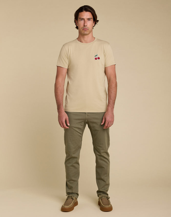 pantalon straight oil PULLIN en coton