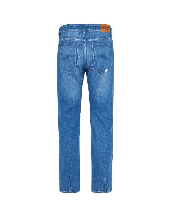 pantalon straight saltyblue PULLIN en coton