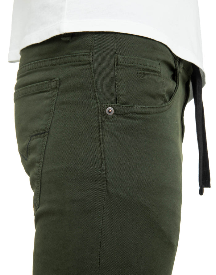 pantalon tapered forest PULLIN en coton