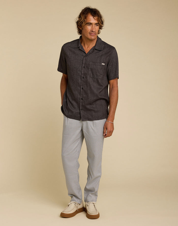 pantalon tapered loose savile PULLIN en polyester