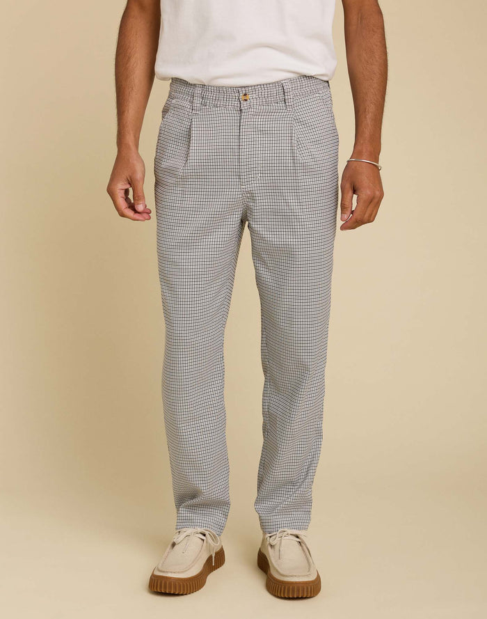 pantalon tapered loose savile PULLIN en polyester