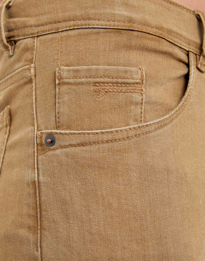 pantalon tapered terra PULLIN en coton