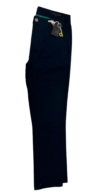pants cotton chino slim - navy