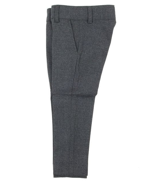 pants wool look reg fit - medium grey