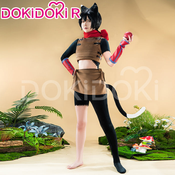 【Partial Ready For Ship】【Size S-3XL】DokiDoki-R Anime Delicious in Dungeon Cosplay Izutsumi Costume Cat