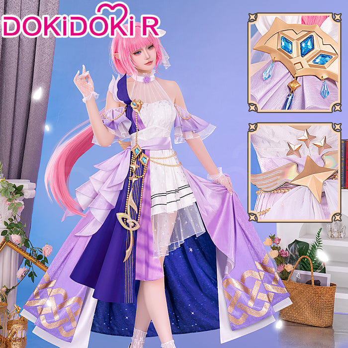 【Partially Ready For Ship】DokiDoki-R Game Honkai Impact 3rd Cosplay Elysia Costume / Wig Sweet Trap Concert Dresses