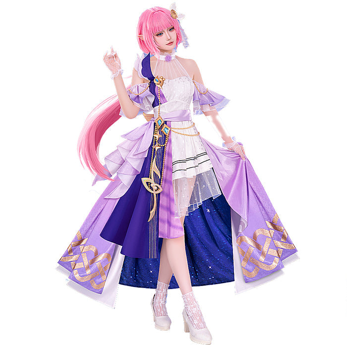 【Partially Ready For Ship】DokiDoki-R Game Honkai Impact 3rd Cosplay Elysia Costume / Wig Sweet Trap Concert Dresses