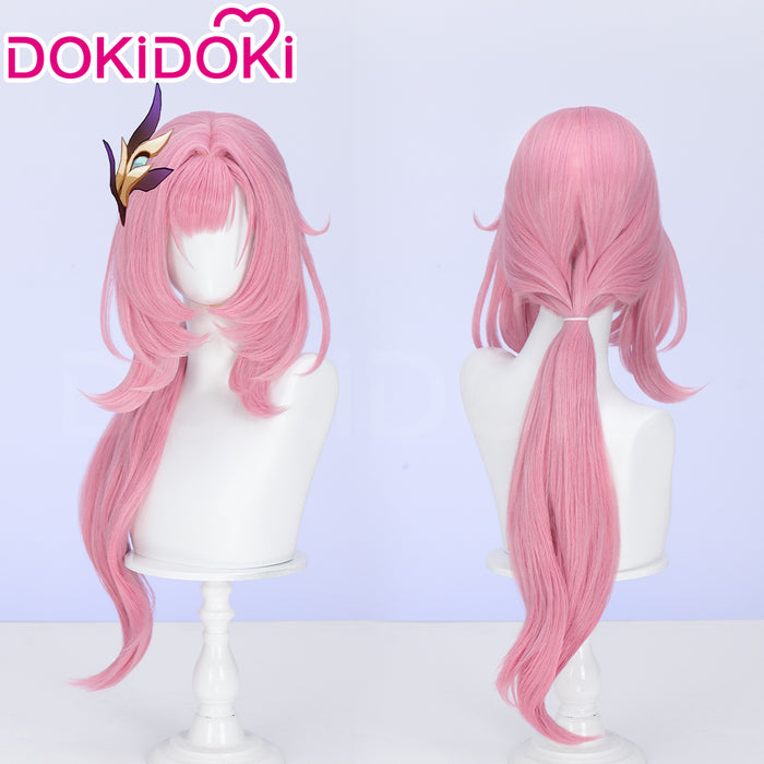 【Partially Ready For Ship】DokiDoki-R Game Honkai Impact 3rd Cosplay Elysia Costume / Wig Sweet Trap Concert Dresses