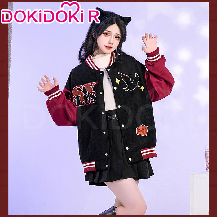 【Partially Ready For Ship】DokiDoki-R Game Love and Deepspace Cosplay Sylus Baseball Jacket Doujin Casual Wear