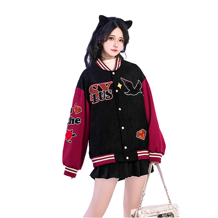【Partially Ready For Ship】DokiDoki-R Game Love and Deepspace Cosplay Sylus Baseball Jacket Doujin Casual Wear