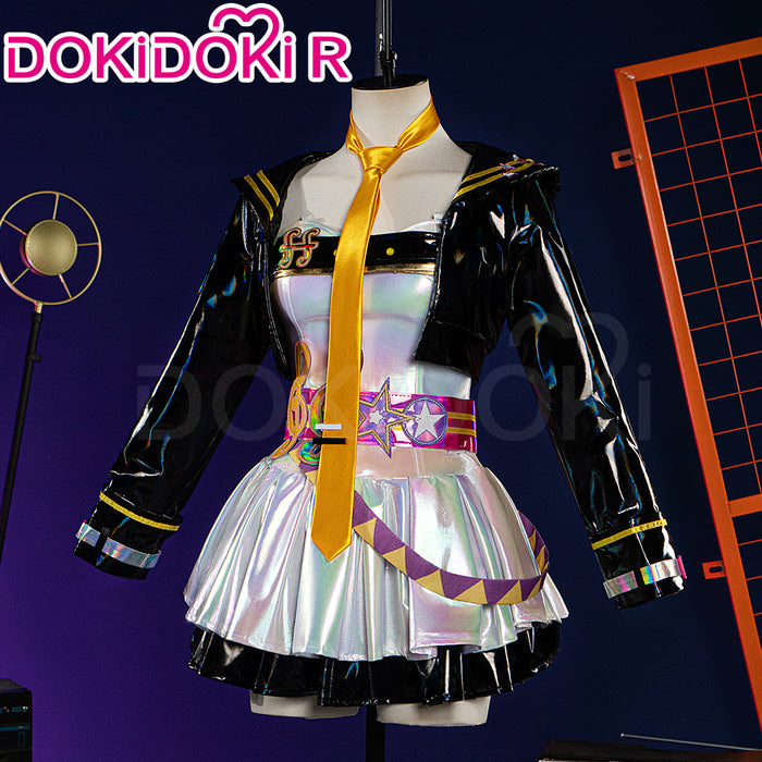 【Partially Ready For Ship】【Size S-2XL】Dokidoki-R Vsinger Cosplay Kagamine Rinn Costume Muse Dash