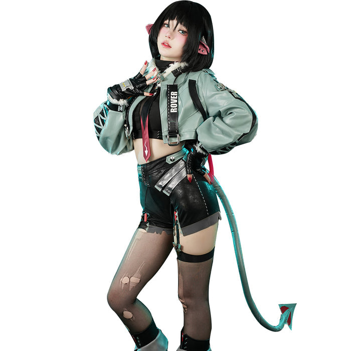 【Partially Ready For Ship】【Size S-3XL】Dokidoki-R Game Zenless Zone Zero Cosplay Jane Doe Costume