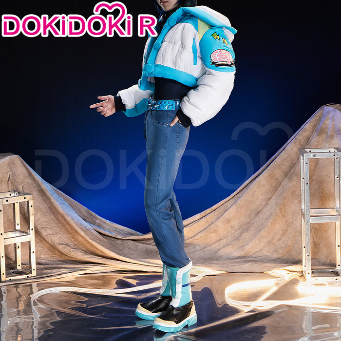 【Partially Ready For Ship】【Size XS-2XL】DokiDoki-R Game DRAMAtical Murder Cosplay Seragaki Aoba Costume Coat Halloween
