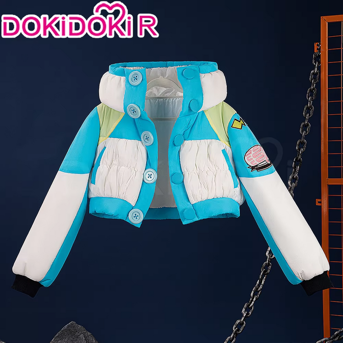 【Partially Ready For Ship】【Size XS-2XL】DokiDoki-R Game DRAMAtical Murder Cosplay Seragaki Aoba Costume Coat Halloween