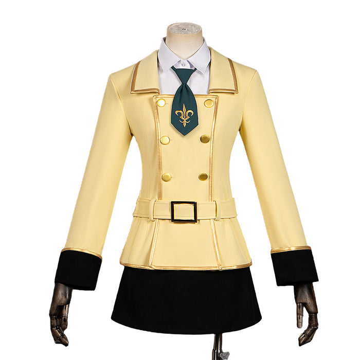 【Partially Ready For Ship】【Size XS-XL】DokiDoki-R Anime Cosplay Costume Yellow Uniform