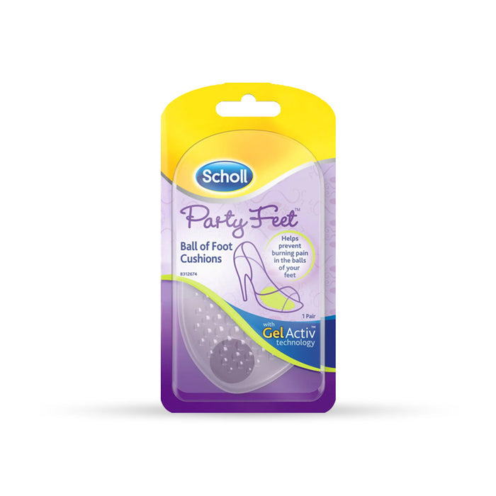 Scholl Insoles Party Feet Ball Of Foot Cushions