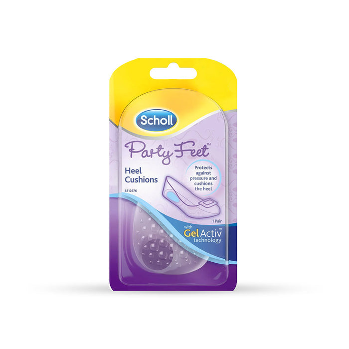 Scholl Insoles Party Feet Gel Heel Cushions