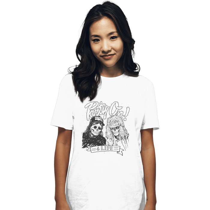 Shirts T-Shirts, Unisex / Small / White Party On 4 Life