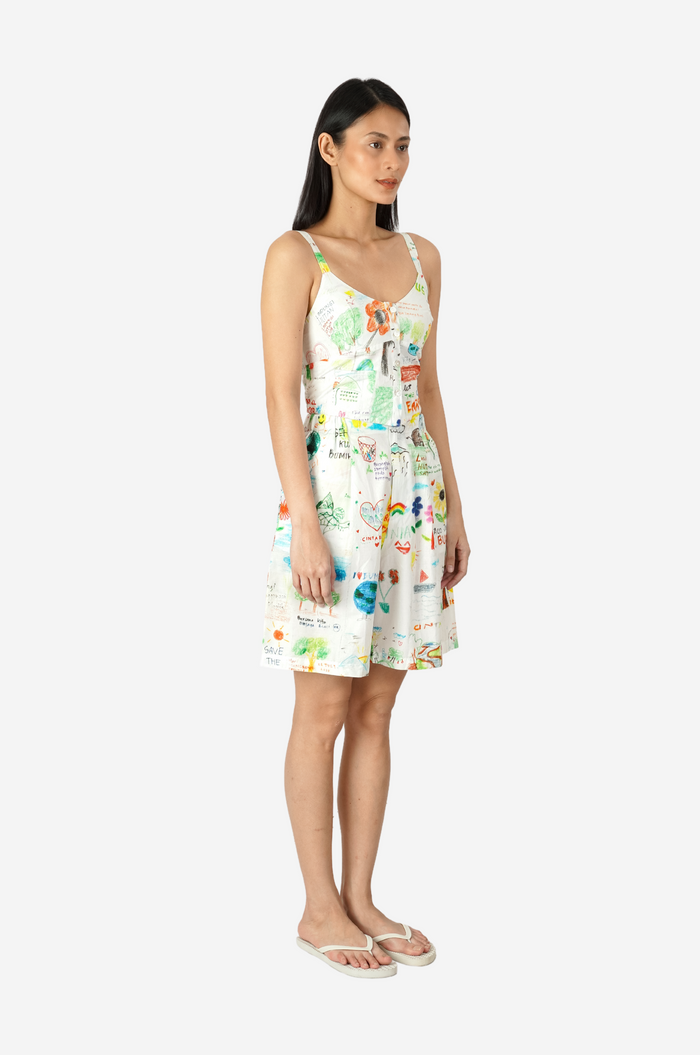"Pesan Bumi" - Camisole