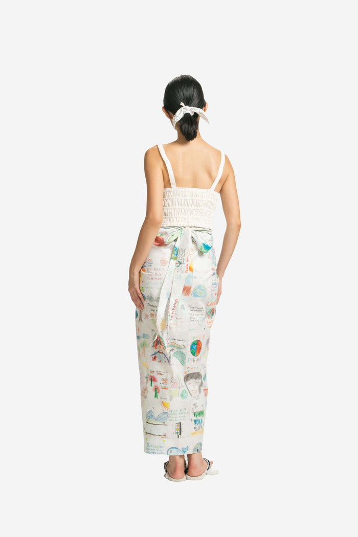 "Pesan Bumi" - Wrap Skirt