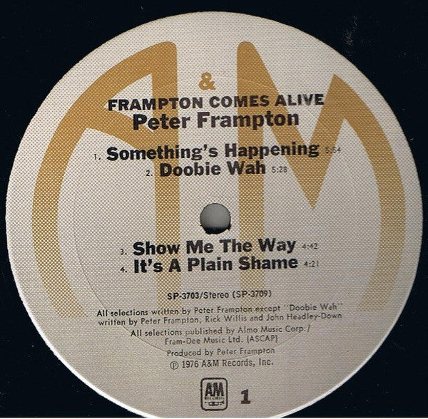 Peter Frampton - Frampton Comes Alive! (LP) [US] 1st (Very Good Plus (VG+))