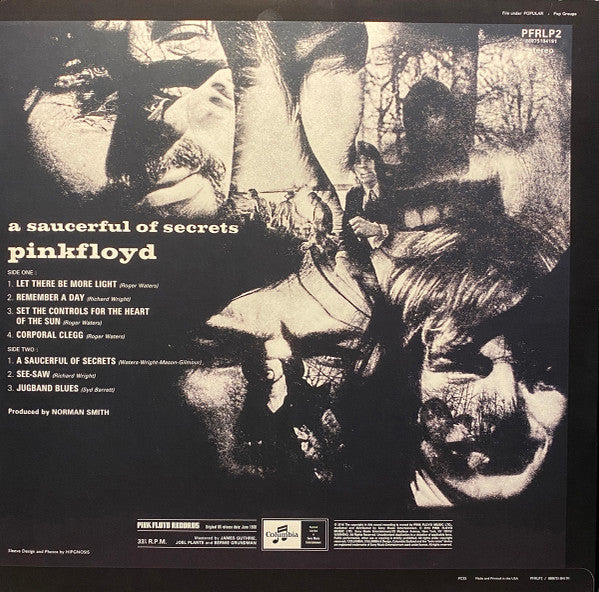 Pink Floyd - A Saucerful Of Secrets (LP) [US] 2016 RP