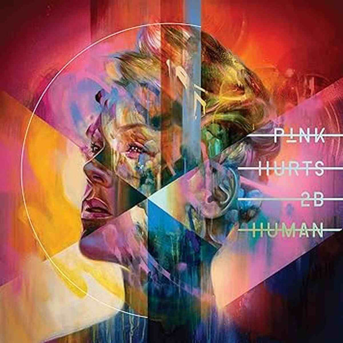 P!nk Hurts 2B Human CD album 2019 – 8ème album studio numéro 1 UK USA – pochette colorée portrait artistique – pop rock