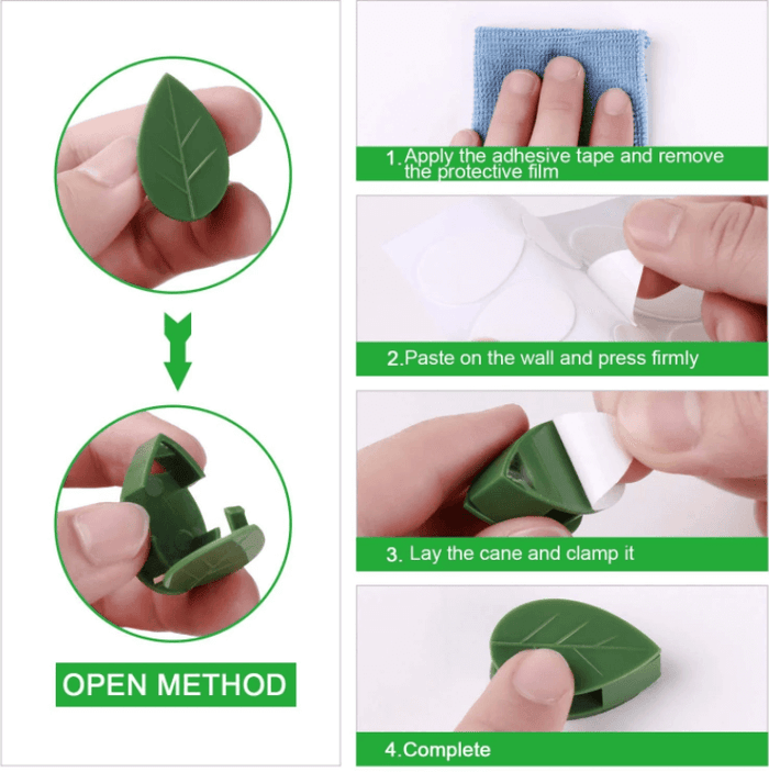 Plant Climbing Object Attachment Clip