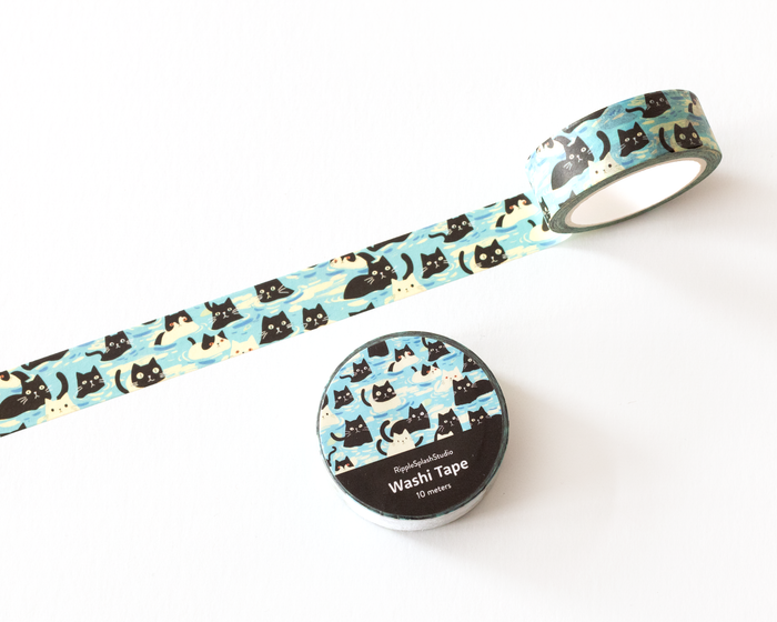 Playful Cats Washi Tape