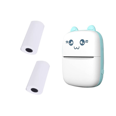 Blue + 5 white papers