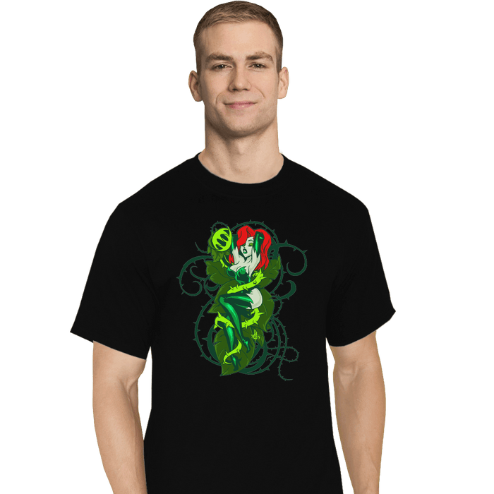 Shirts T-Shirts, Tall / Large / Black Poison Ivy