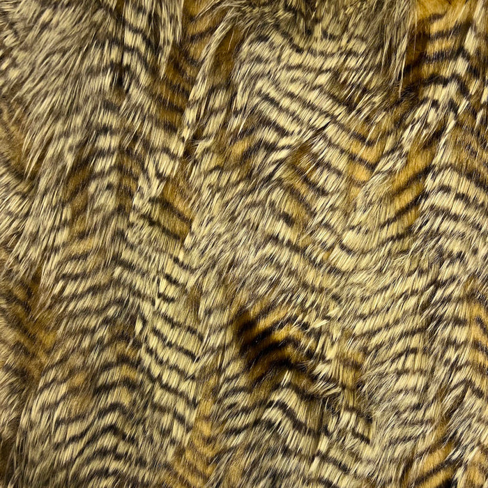 Porcupine Feather Faux Fur Fabric - Fashion Fabrics LLC