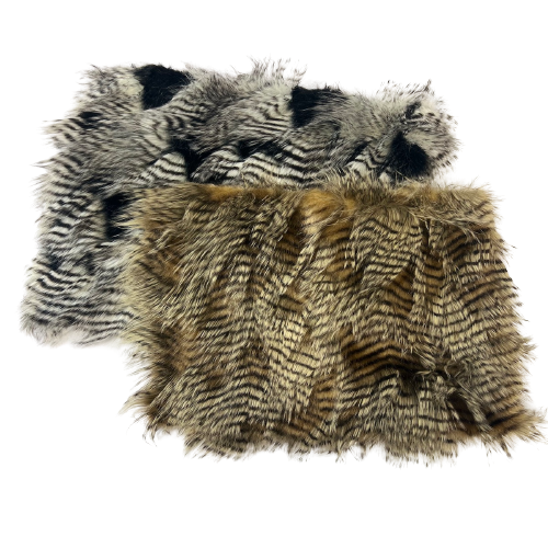 Porcupine Feather Faux Fur Fabric - Fashion Fabrics LLC