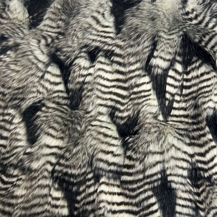 Porcupine Feather Faux Fur Fabric - Fashion Fabrics LLC