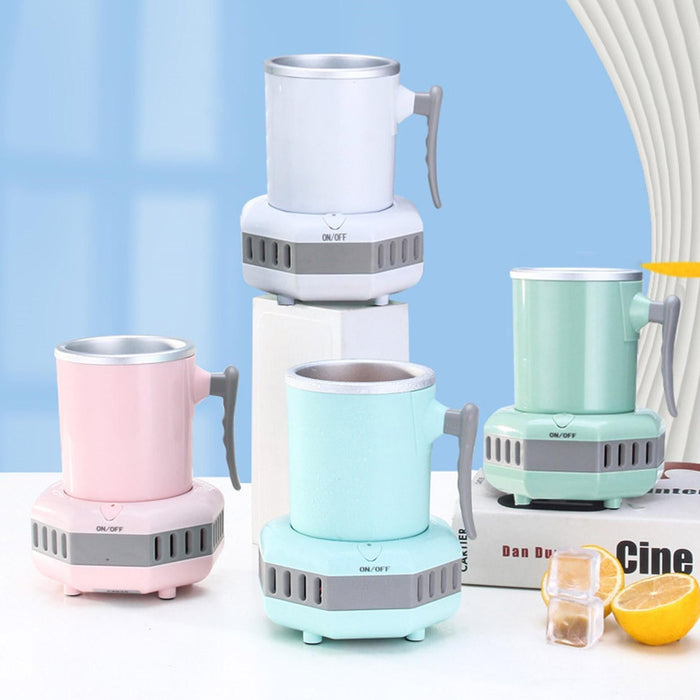 Portable cooling cup