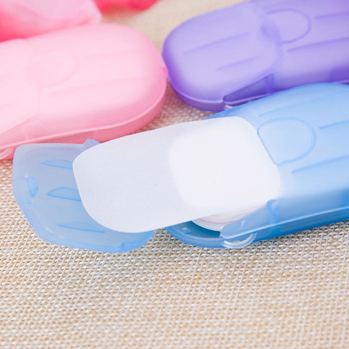 Portable Hand - Soap Paper (3 Packs/60 Sheets)