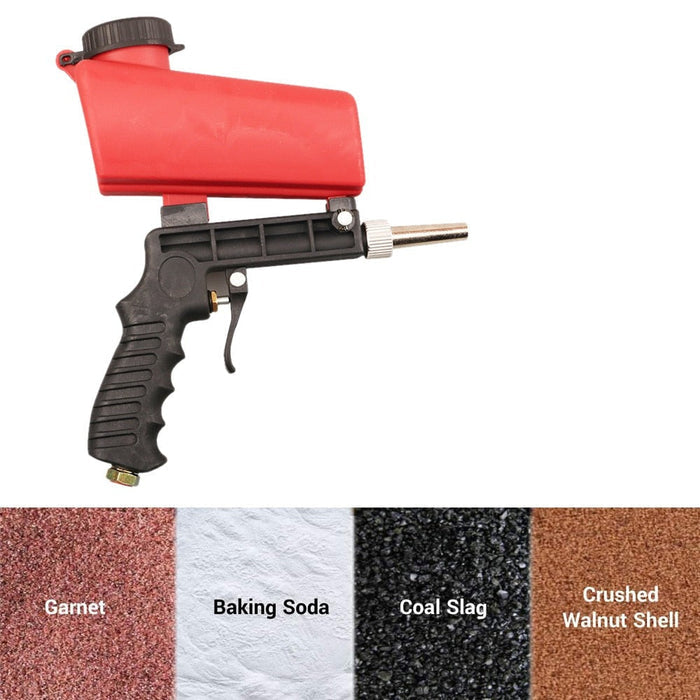 Portable sandblaster