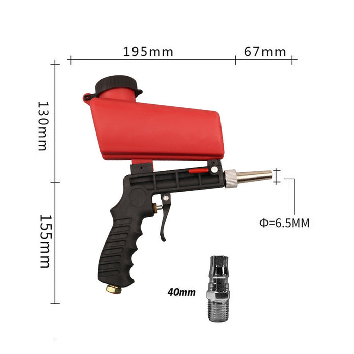 Portable sandblaster