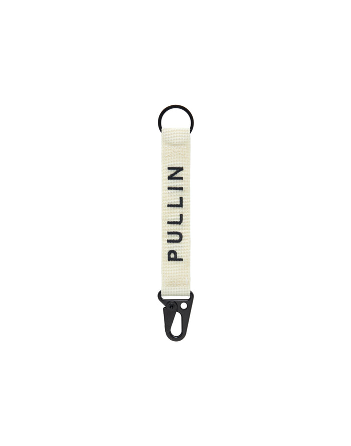 porte-clés white PULLIN en polyester