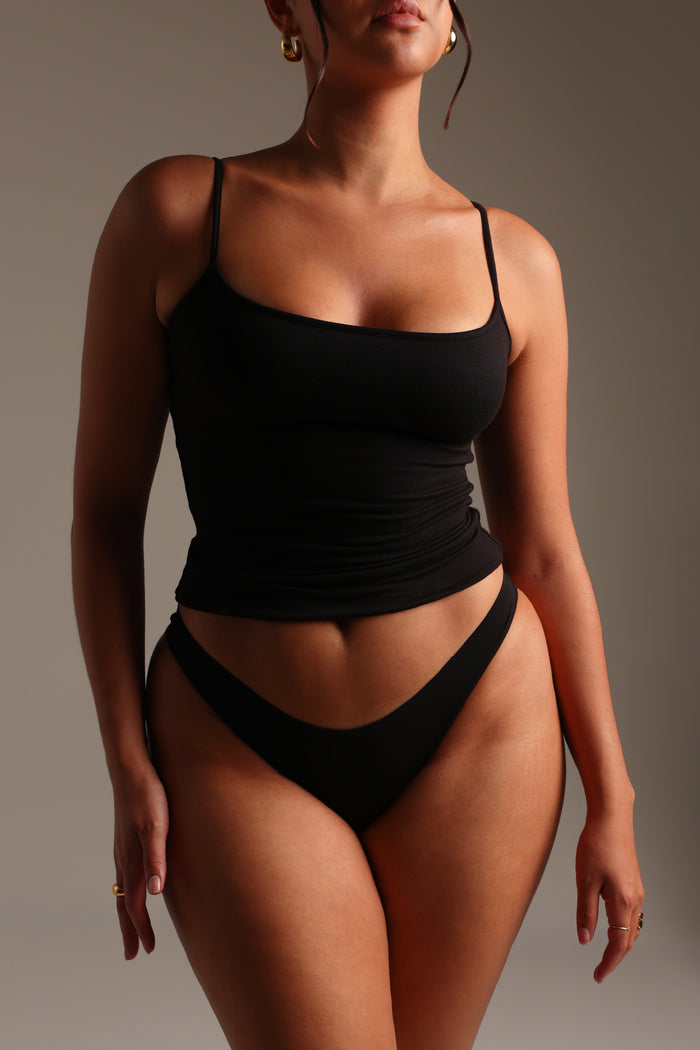 Prime Cami Tank Top - Black
