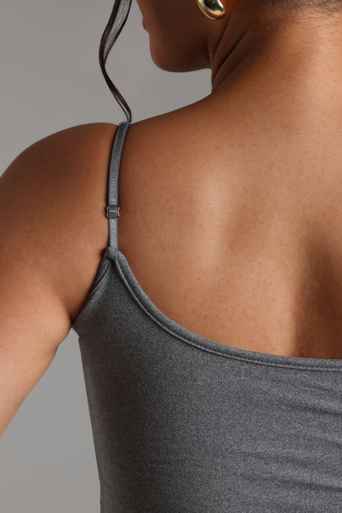 Prime Cami Tank Top - Dark Stone Gray